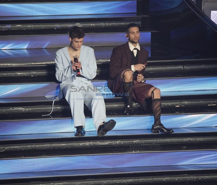 72° Festival di Sanremo: dopo la quarta serata Mahmood e Blanco restano in testa alla classifica generale