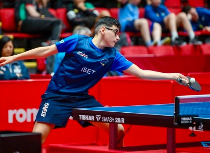 Tennistavolo, esperienza internazionale per Gabriel Deleraico. Convocato per gli Europei U13