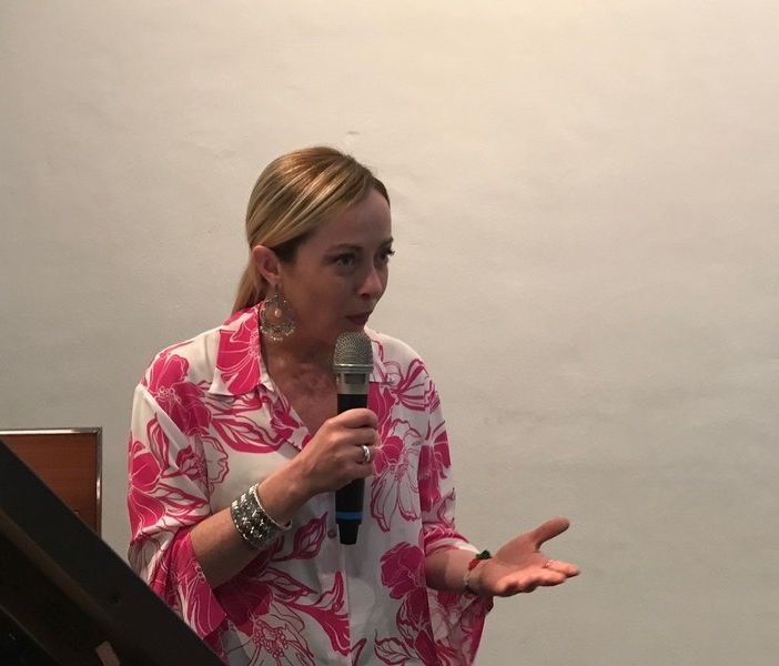 La presidente del Consiglio Giorgia Meloni