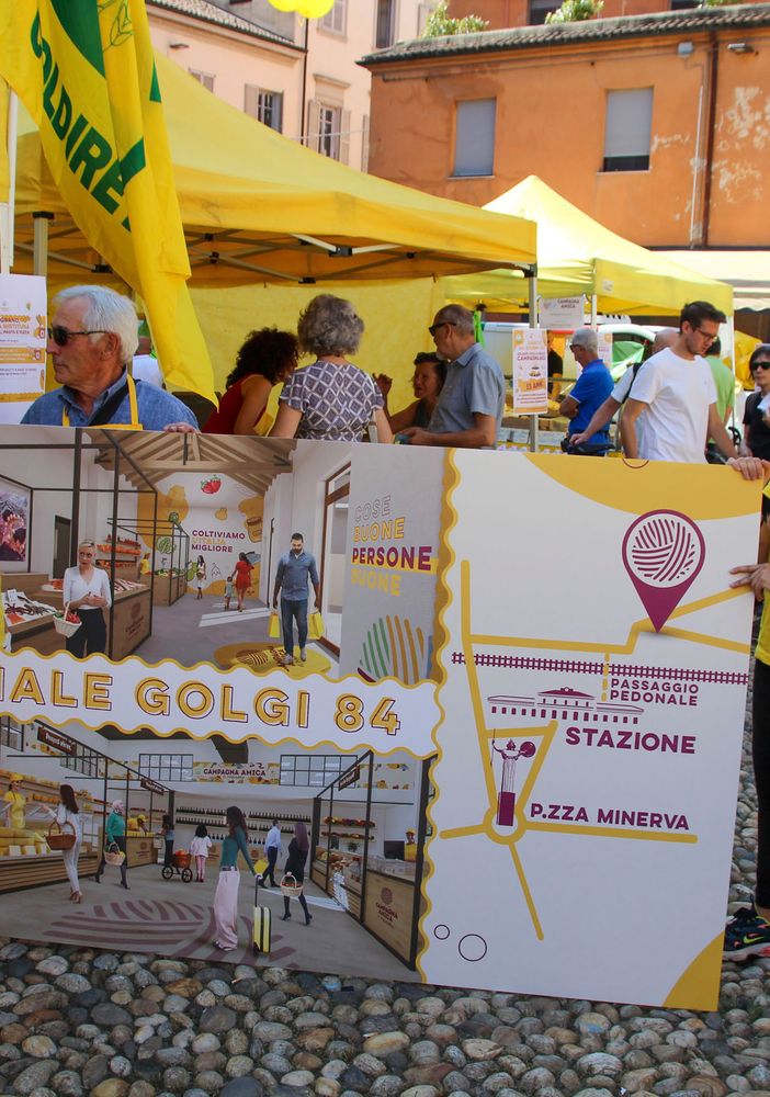 Coldiretti, l’annuncio alla Festa per i 15 anni di Campagna Amica Greppi: “In autunno apriremo il primo mercato coperto a Pavia”