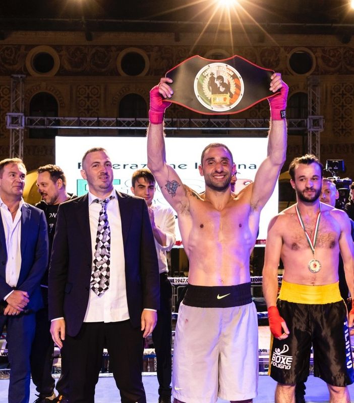 Vigevano: le immagini della serata scacchi e boxe in piazza Ducale