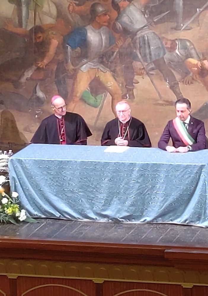 Vigevano: il cardinale Pietro Parolin in visita alla città
