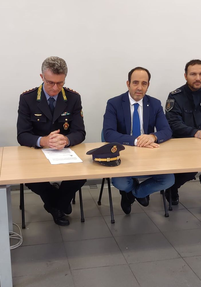 Un momento della conferenza stampa di questa mattina