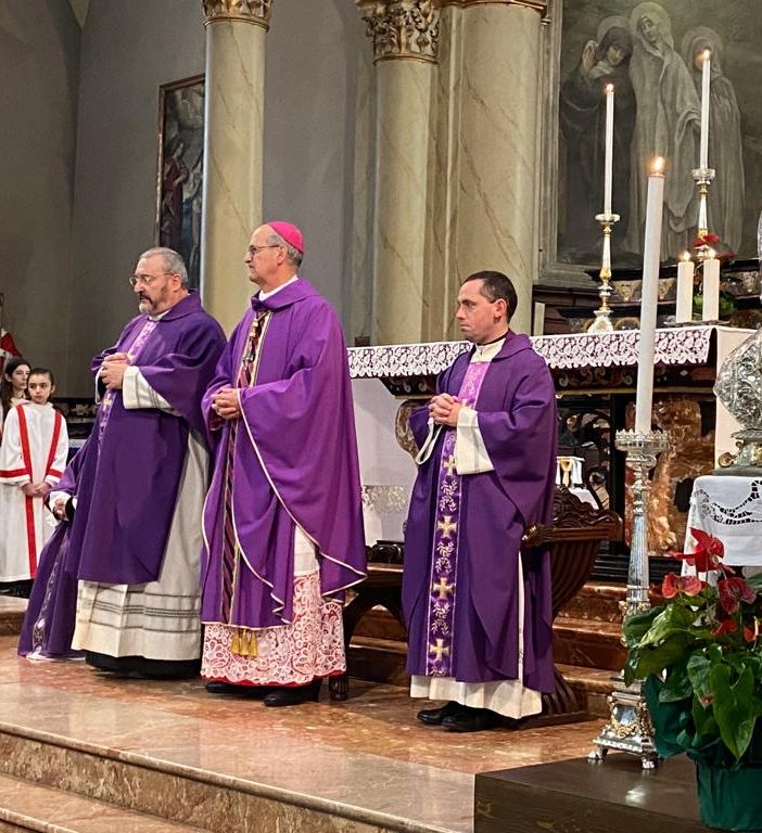 (FOTO) Mede: il vescovo Gervasoni ha chiuso l'anno giubilare dedicato a San Marziano
