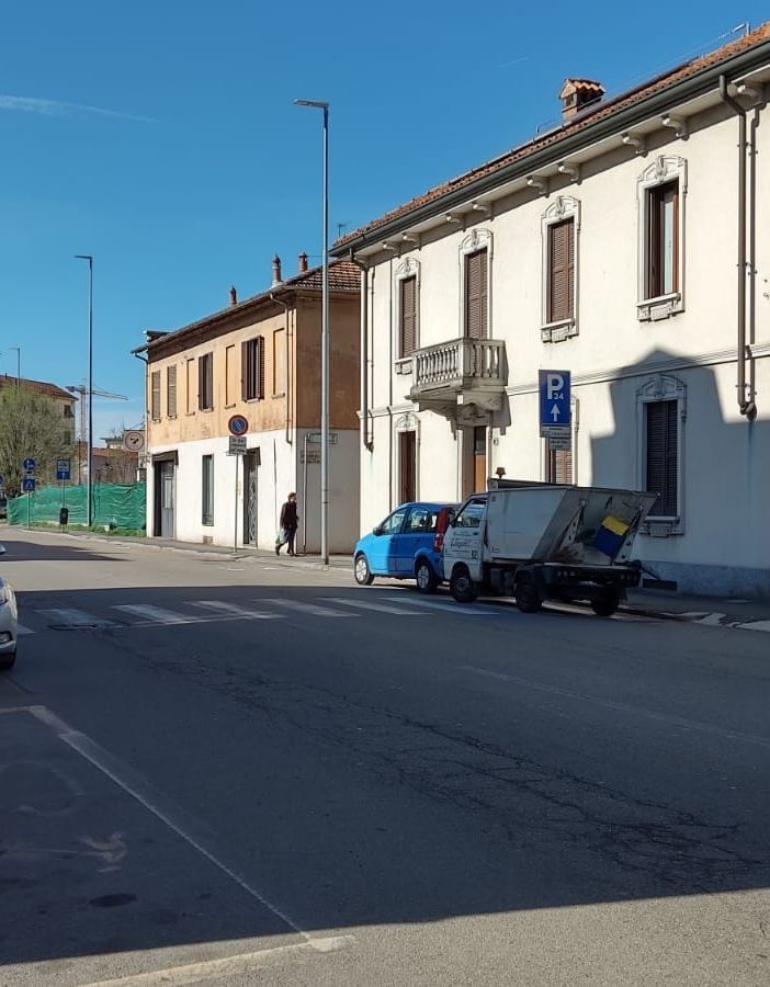 La zona nella quale è avvenuto il litigio per cause di viabilità