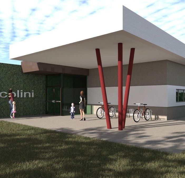 Vigevano, i primi rendering del progetto per il nuovo asilo ai Piccolini