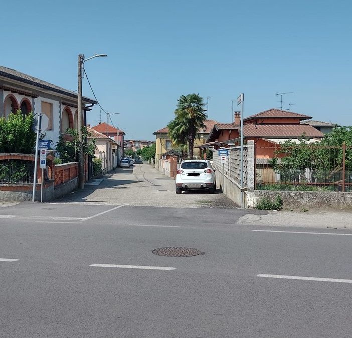 La zona nella quale è avvenuta la lite notturna a Gambolò