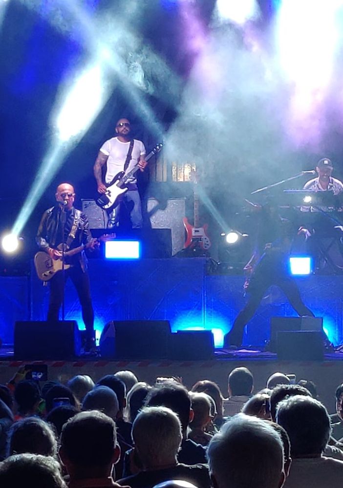 Olevano: le immagini del concerto di Enrico Ruggeri alla 12esima edizione di &quot;Anguriando&quot;