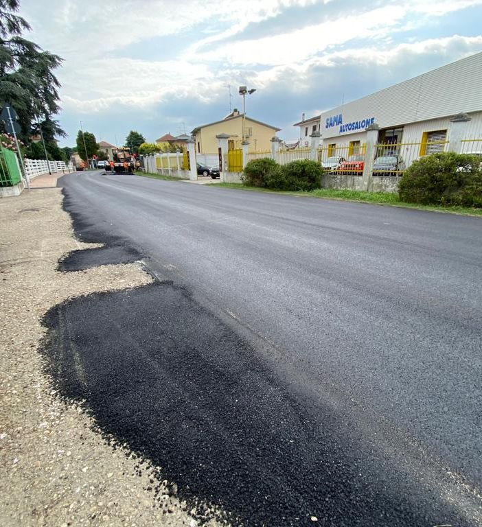 Mede: al via le asfaltature di alcune strade