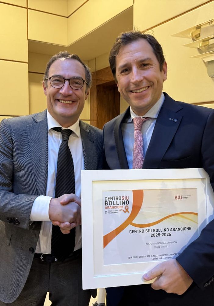 Pavia: il Policlinico San Matteo premiato con il bollino arancione della società italiana di urologia