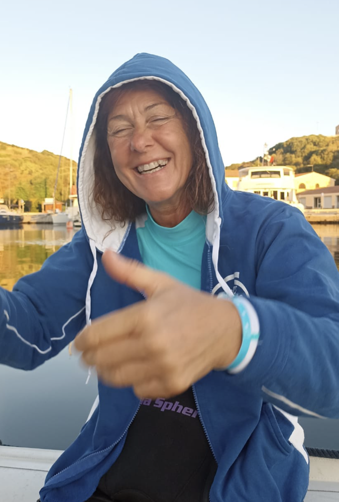 LA STORIA: la vigevanese Monica Cordano attraversa le Bocche di Bonifacio