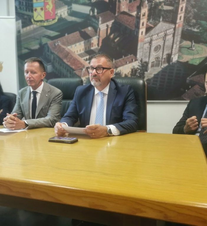 La pm Iera, il procuratore Pianta, il Questore Mariani e il capo della Mobile, Pirone