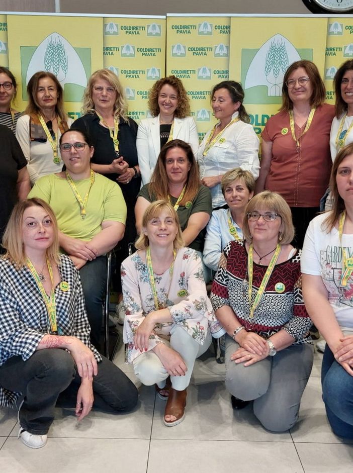 Silvia Garavaglia, imprenditrice agricola di Gropello, confermata responsabile di Coldiretti Donne Impresa Pavia
