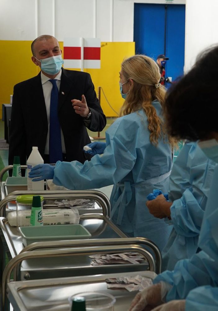 Centro vaccinale di Broni-Stradella: 2mila vaccinazioni nei primi 10 giorni