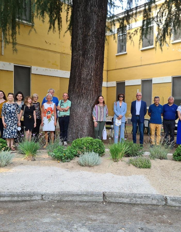 San Matteo Pavia: inaugurata un'area verde sensoriale donata dal Lions Club International