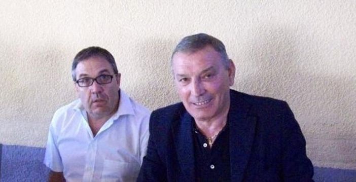 Claudio Ferretti e Gigi Riva in una foto di qualche anno fa scattata a Leggiuno