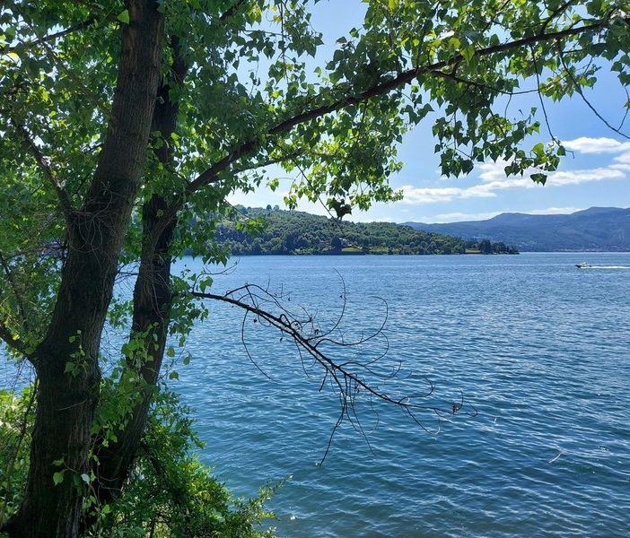 Uno scorcio del Lago Maggiore