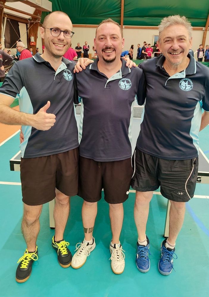 Tennistavolo Serie C2, i playout “regalano” la salvezza all’Officina Gardino