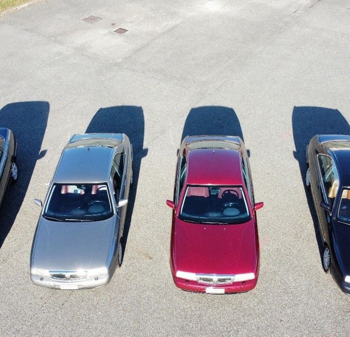 Auto storiche: un raduno per i 30 anni di Lancia K tra i laghi di Pusiano e Alserio