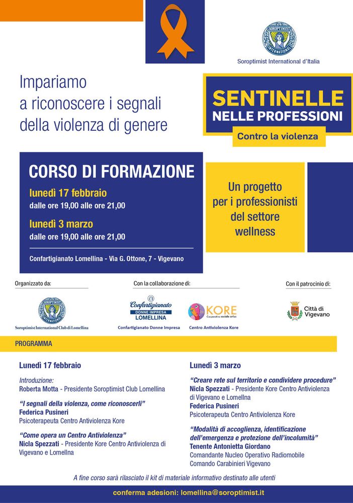 Vigevano, “Impariamo a riconoscere i segnali della violenza di genere”