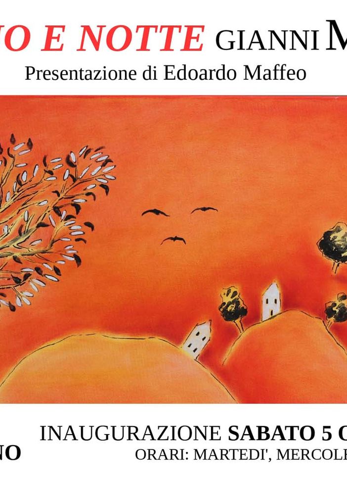 Vigevano, la mostra personale &quot;Gianni Mantovani - Rosso Giorno e Notte&quot;