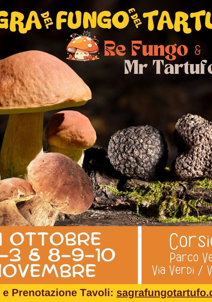 Buonissima la prima per “Re Fungo e Mr. Tartufo” a Corsico. L’evento gastronomico prosegue il prossimo weekend