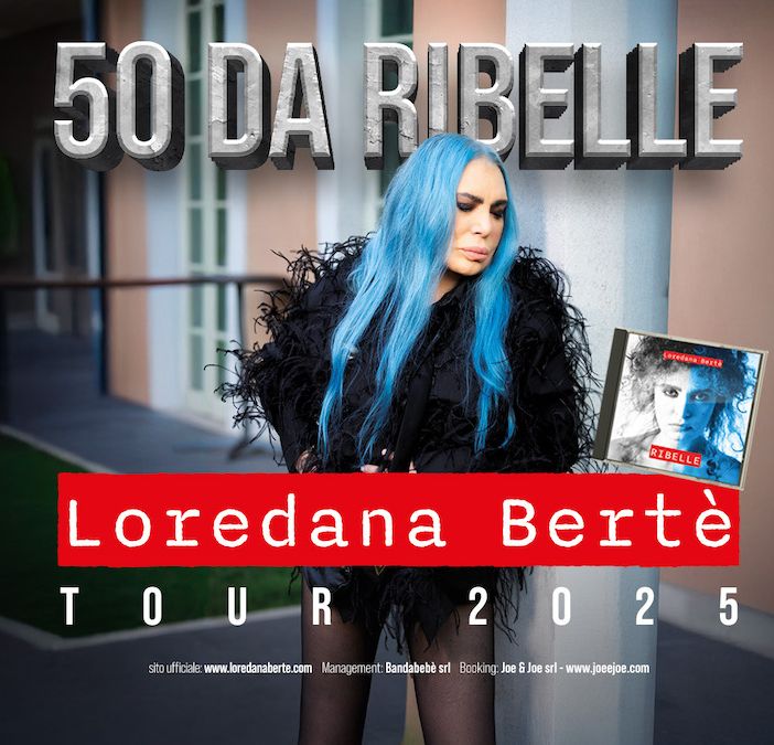 Loredana Bertè, al PalaELAchem con “50 da ribelle – Tour 2025”