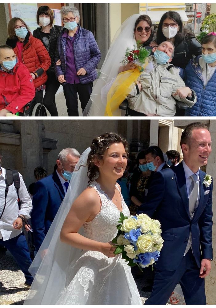 Rsd ‘Progetto Diamante’ di Arconate. Grande festa per due matrimoni tra il personale