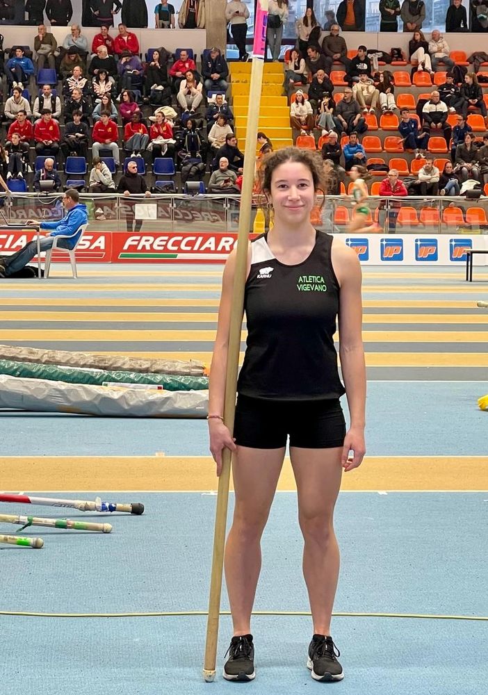 Campionati Italiani indoor individuali junior e promesse: Maria Vittoria Ripamonti ottima quinta nel salto con l’asta