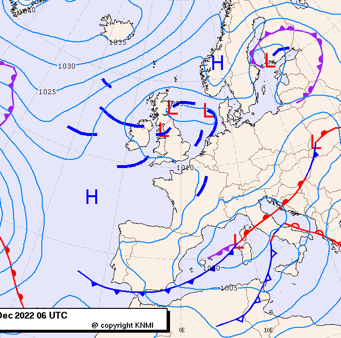 Previsioni meteo per sabato 10, domenica 11, lunedì 12 (dicembre)