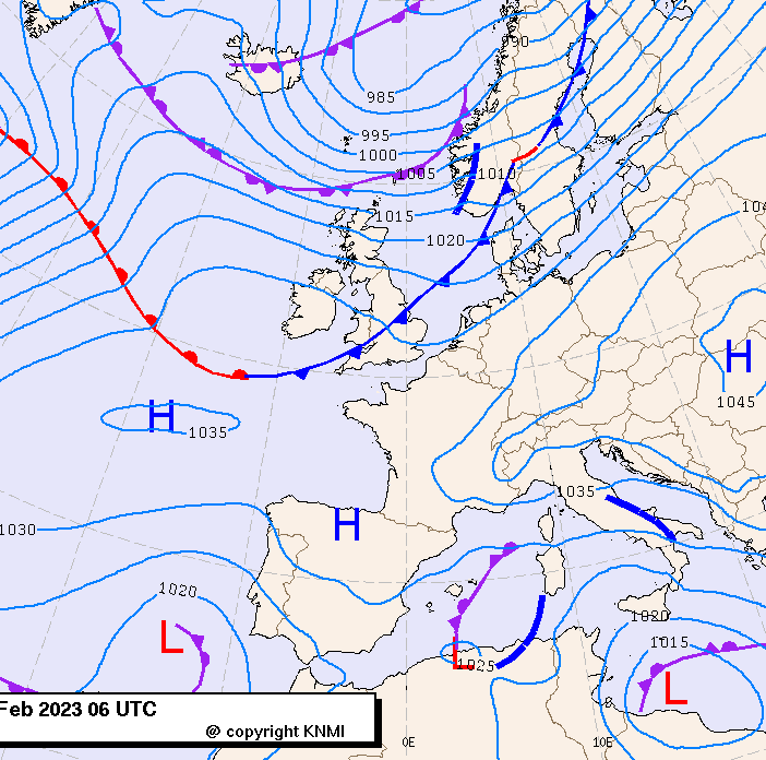 Previsioni meteo per giovedì 9, venerdì 10, sabato 11 (febbraio)
