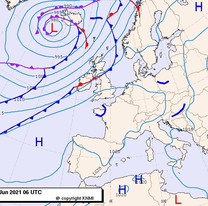Previsioni meteo per giovedì 10, venerdì 11, sabato 12 (giugno)