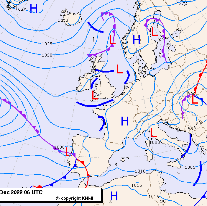Previsioni meteo per domenica 11, martedì 12, mercoledì 13 (dicembre)