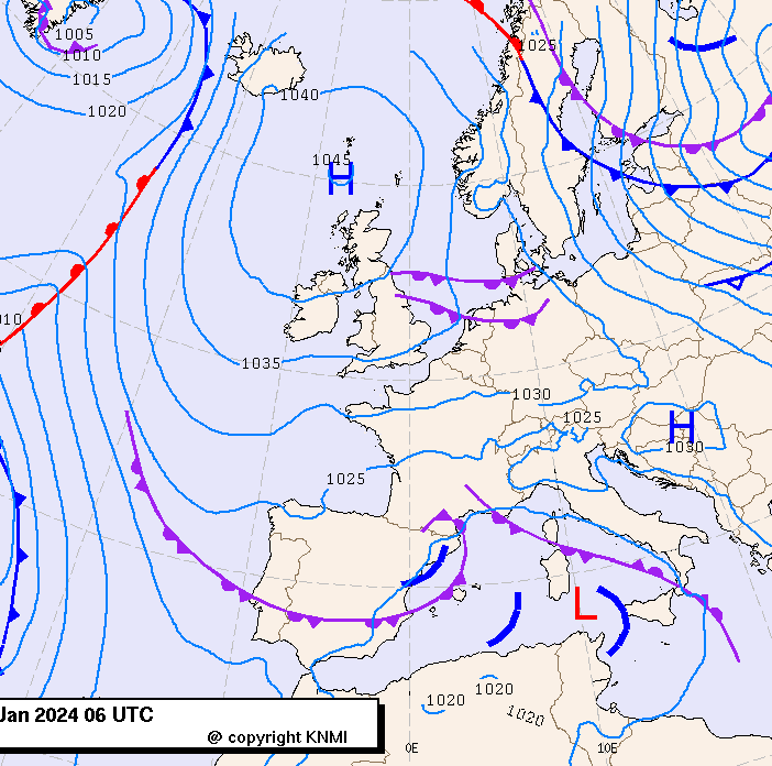 Previsioni meteo per giovedì 11, venerdì 12, sabato 13 (gennaio)