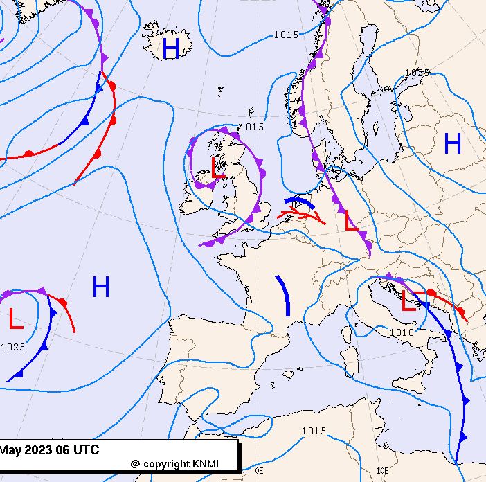 Previsioni meteo per giovedì 11, venerdì 12, sabato 13 (maggio)