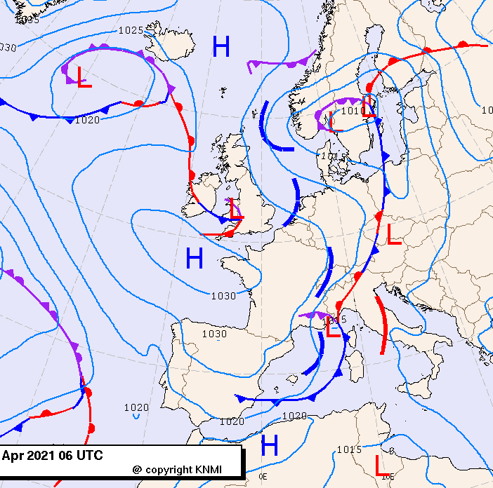 Previsioni meteo per lunedì 12, martedì 13, mercoledì 14 (aprile)