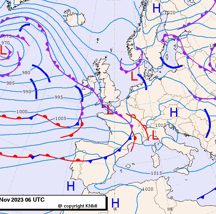 Previsioni meteo per domenica 12, lunedì 13, martedì 14 (novembre)