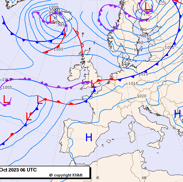 Previsioni meteo per giovedì 12, venerdì 13, sabato 14 (ottobre)