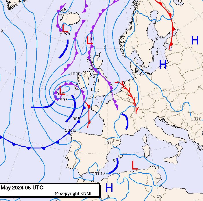 Previsioni meteo per lunedì 13, martedì 14, mercoledì 15 (maggio)