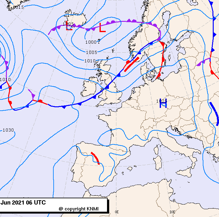 Previsioni meteo per lunedì 14, martedì 15, mercoledì 16 (giugno)