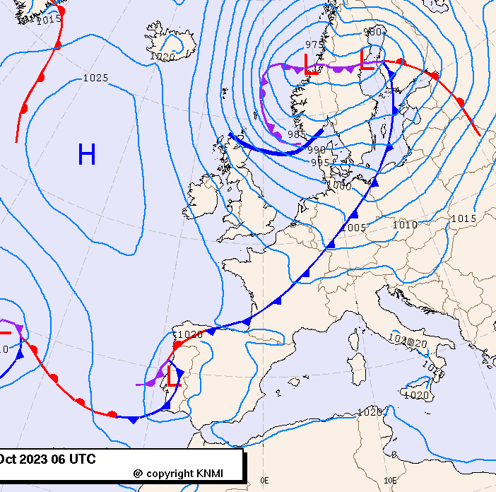 Previsioni meteo per sabato 14, domenica 15, lunedì 16 (ottobre)