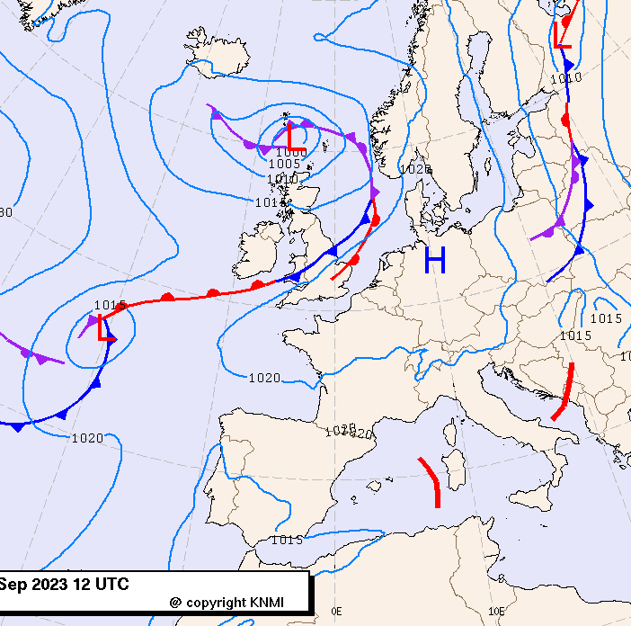 Previsioni meteo per giovedì 14, venerdì 15, sabato 16 (settembre)