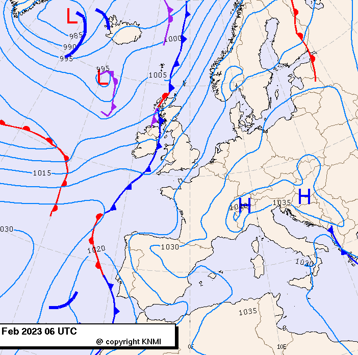 Previsioni meteo per mercoledì 15, giovedì 16, venerdì 17 (febbraio)