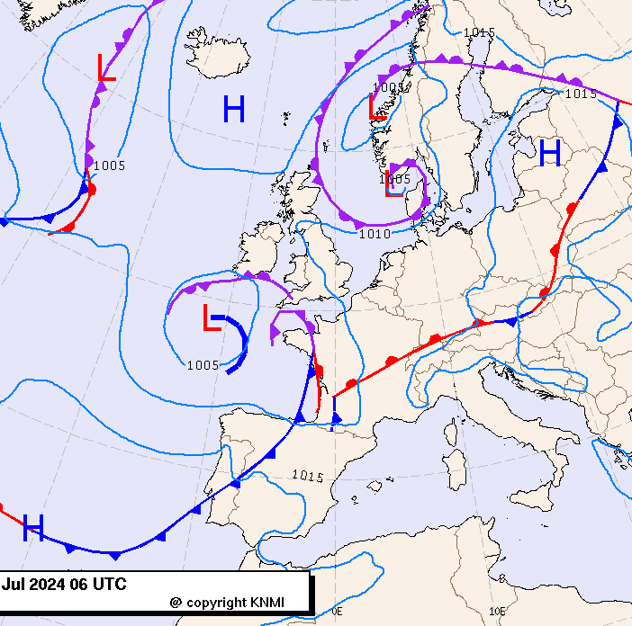 Previsioni meteo per lunedì 15, martedì 16, mercoledì 17 (luglio)