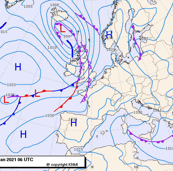 Previsioni meteo per sabato 16, domenica 17, lunedì 18 (gennaio)