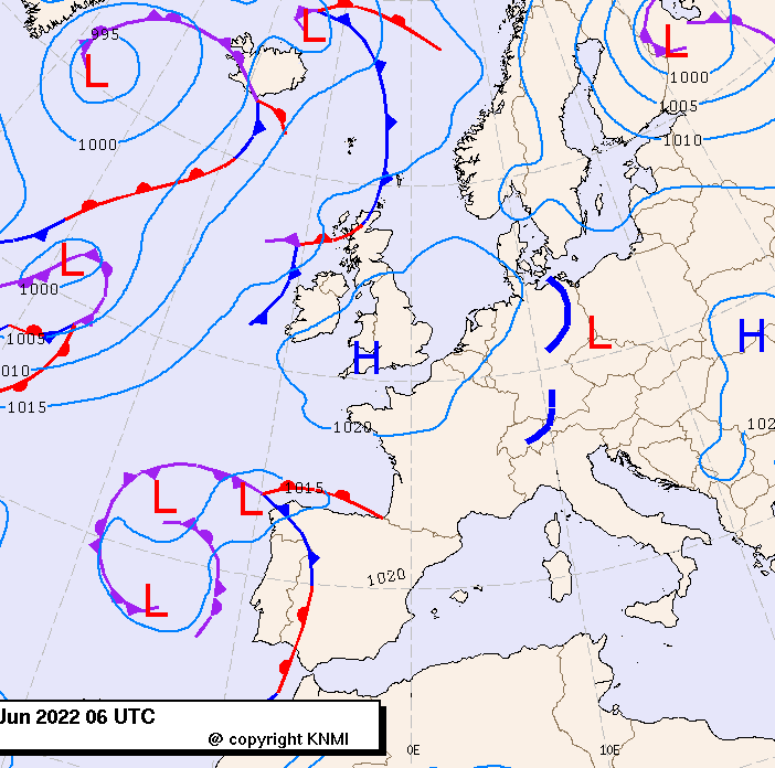 Previsioni meteo per giovedì 16, venerdì 17, sabato 18 (giugno)