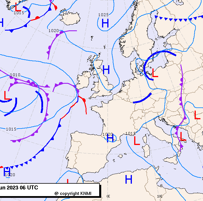 Previsioni meteo per venerdì 16, sabato 17, domenica 18 (giugno)