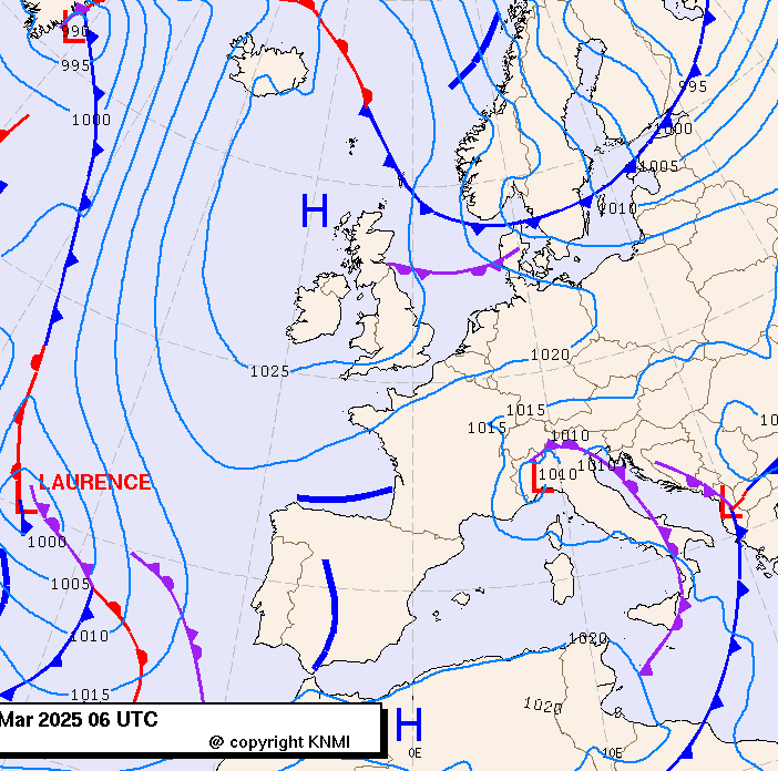 Previsioni meteo per domenica 16, lunedì 17, martedì 18 (marzo)