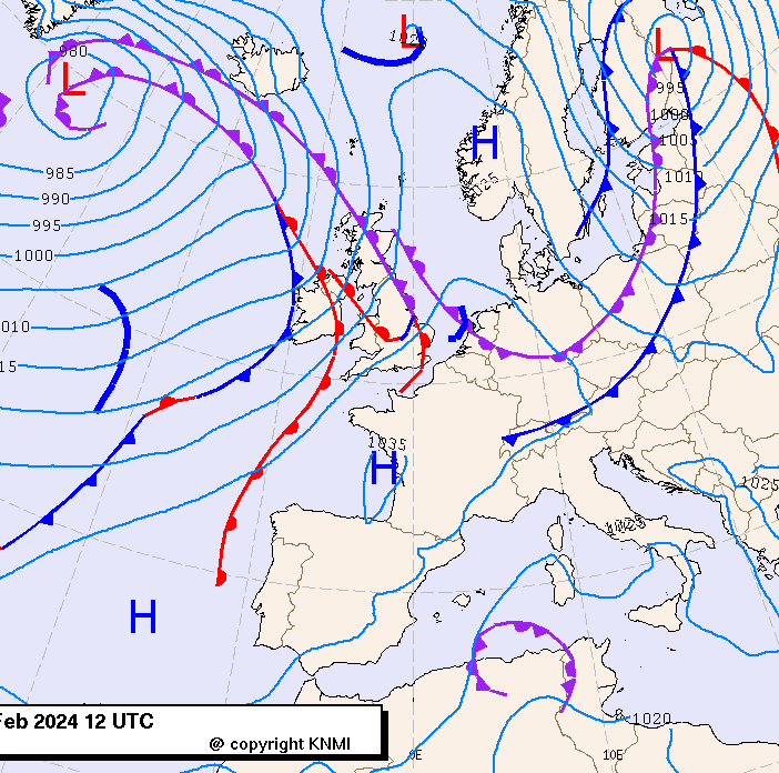 Previsioni meteo per sabato 17, domenica 18, lunedì 19 (febbraio)