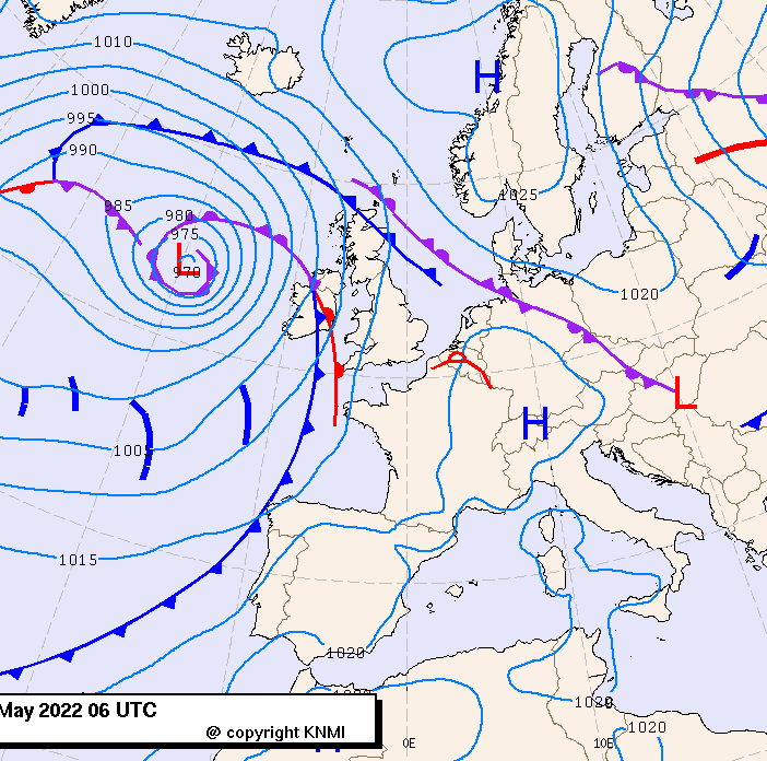Previsioni meteo per martedì 17, mercoledì 18, giovedì 19 (maggio)